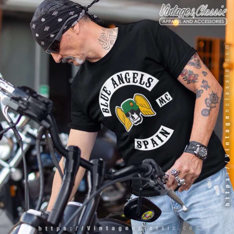 Blue Angels Mc Spain T Shirt Blue Angels Mc Spain T Shirt