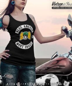 Blue Angels Mc West Coast Raceback Tank