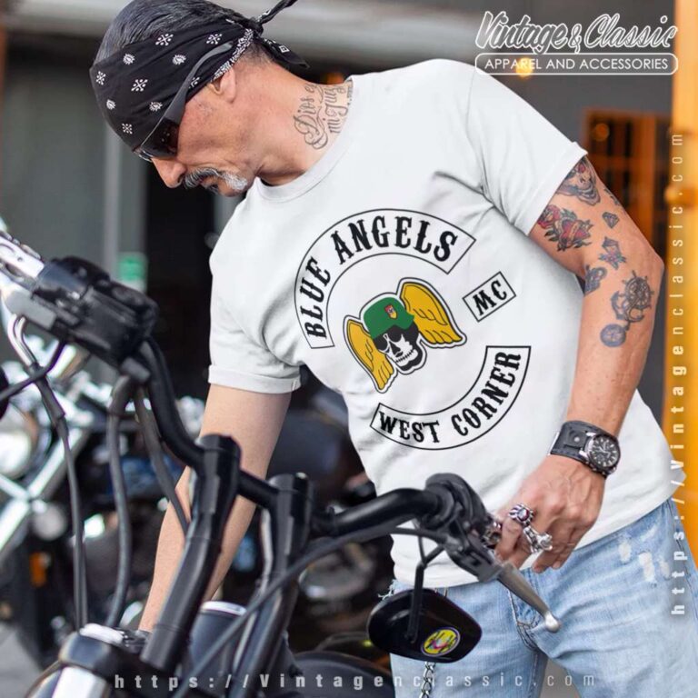 Blue Angels Mc West Corner T Shirt Blue Angels Mc West Corner T Shirt