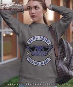 Blue Army Tour Aerosmith Shirt Sweatshirt Women