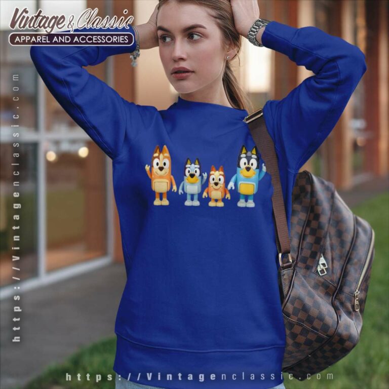 Bluey And Bingo Funny Sweatshirt Bluey And Bingo Funny Sweatshirt