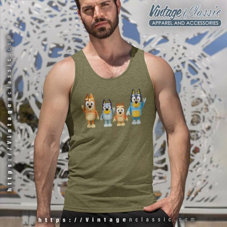Bluey And Bingo Funny Tank Top Racerback Bluey And Bingo Funny Tank Top Racerback