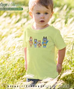 Bluey And Bingo Funny kids Tshirt