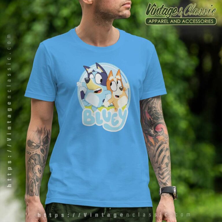 Bluey And Bingo Shirt Bluey Logo T Shirt Bluey And Bingo Shirt Bluey Logo T Shirt