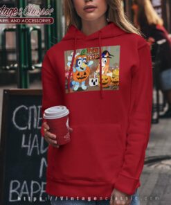 Bluey And Bingo Trick Or Treat Hoodie