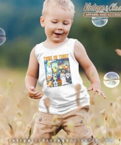 Bluey And Friend Halloween Shirt Trick Or Treat kids Tanktop