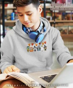 Bluey And Friends Halloween Shirt Magic kids Hoodie