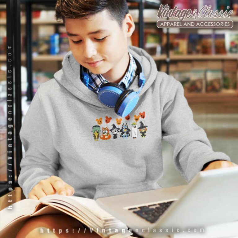 Bluey And Friends Halloween Shirt Magic kids Hoodie Bluey And Friends Halloween Shirt Magic kids Hoodie