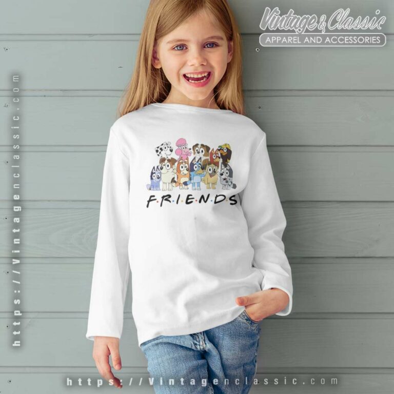 Bluey And Friends Shirt Bluey And Bingo kids Longsleeves Bluey And Friends Shirt Bluey And Bingo kids Longsleeves