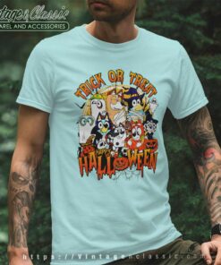 Bluey And Friends Trick Or Treat Halloween Bluey Halloween T Shirt