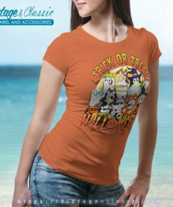 Bluey And Friends Trick Or Treat Halloween Bluey Halloween Women TShirt