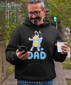 Bluey Bandit Chili Bingo, Bluey Fathers Day Hoodie