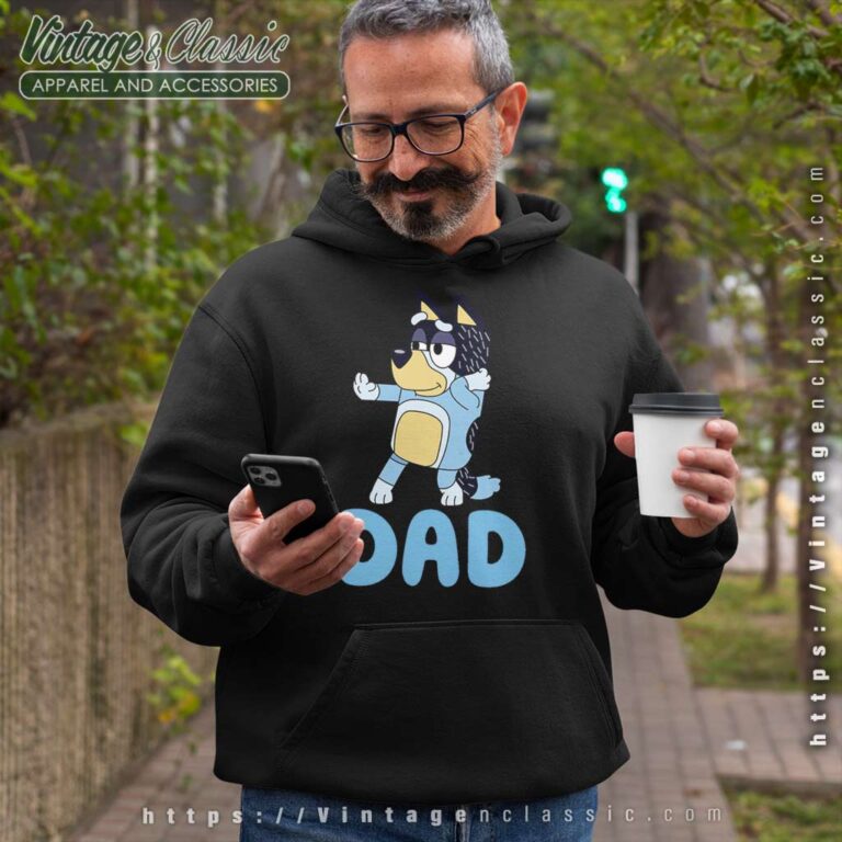 Bluey Bandit Chili Bingo, Bluey Fathers Day Hoodie Bluey Bandit Chili Bingo, Bluey Fathers Day Hoodie