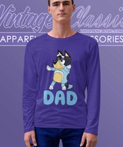 Bluey Bandit Chili Bingo, Bluey Fathers Day Longsleeve