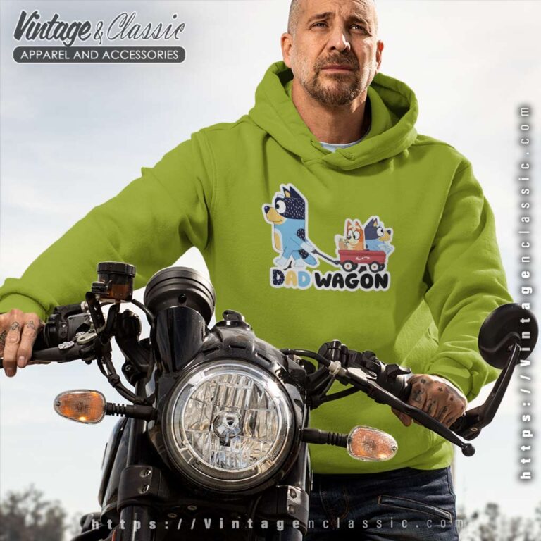 Bluey Bandit Dad Wagon Bluey Father Hoodie Bluey Bandit Dad Wagon Bluey Father Hoodie