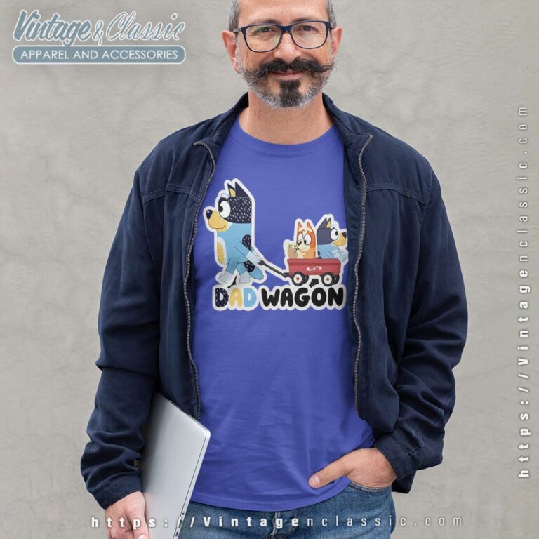 Bluey Bandit Dad Wagon Bluey Father Longsleeves Bluey Bandit Dad Wagon Bluey Father Longsleeves