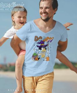 Bluey Bandit Daddy Halloween Shirt Bluey Halloween Vneck
