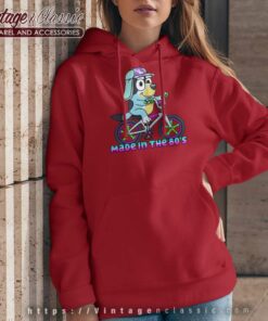 Bluey Bandit Shirt Made In The 80s Old School Cool Hoodie