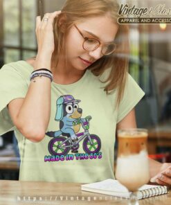Bluey Bandit Shirt Made In The 80s Old School Cool Women TShirt