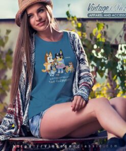 Bluey Being Parents Too Easy Bluey Cool Mom T Shirt