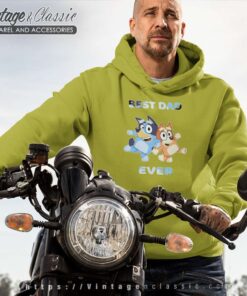 Bluey Best Dad Ever, Bluey Fathers Day Hoodie