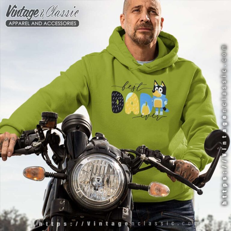 Bluey Bingo Best Dad Ever Hoodie Bluey Bingo Best Dad Ever Hoodie