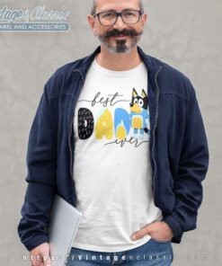 Bluey Bingo Best Dad Ever Longsleeves
