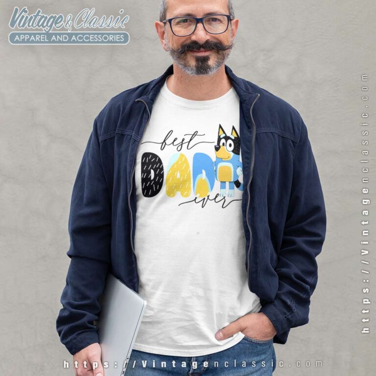 Bluey Bingo Best Dad Ever Longsleeves Bluey Bingo Best Dad Ever Longsleeves