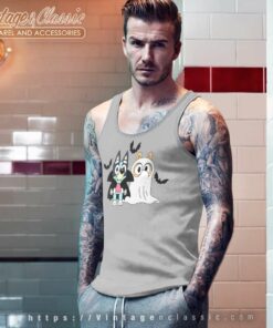 Bluey Bingo Halloween Shirt Horror Funny 4 Bluey Bingo Halloween Shirt Horror Funny Tank Top Racerback