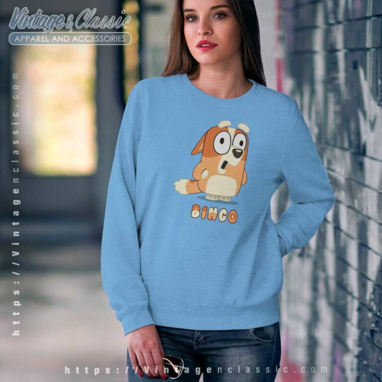 Bluey Bingo Love Shirt Gift For Fan Sweatshirt Bluey Bingo Love Shirt Gift For Fan Sweatshirt