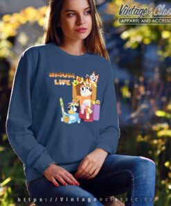 Bluey Bingo Mum Life Gift For Mother Sweatshirt