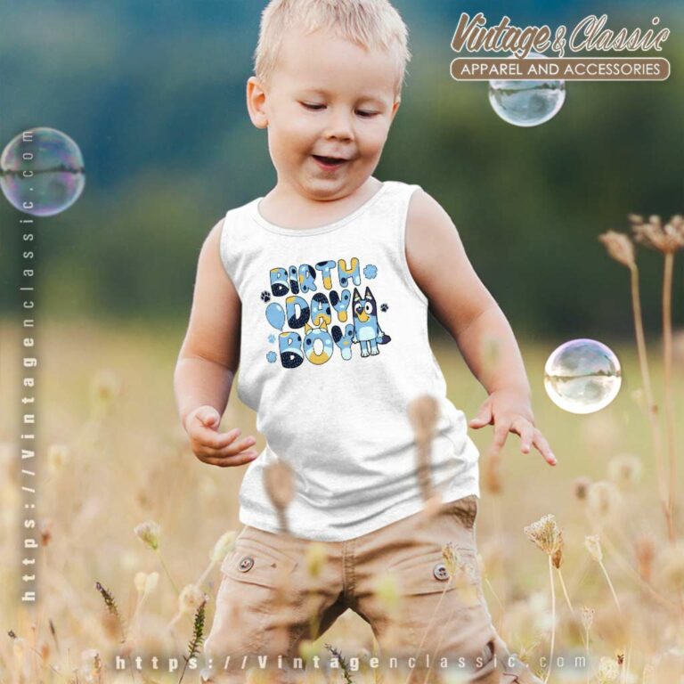 Bluey Birthday Shirt Buey Gift For Kids kids Tanktop Bluey Birthday Shirt Buey Gift For Kids kids Tanktop