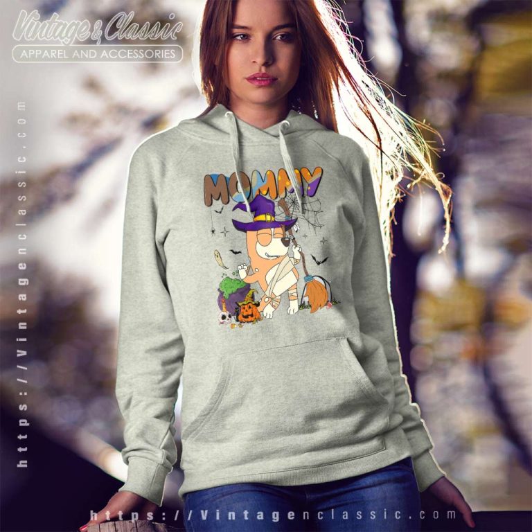 Bluey Chilli Mommy Halloween Shirt Bluey Halloween Hoodie Bluey Chilli Mommy Halloween Shirt Bluey Halloween Hoodie
