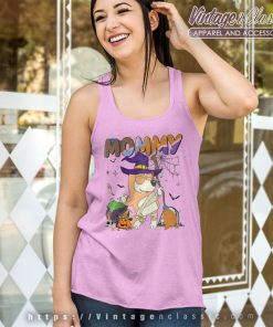 Bluey Chilli Mommy Halloween Shirt Bluey Halloween Tank Top Racerback