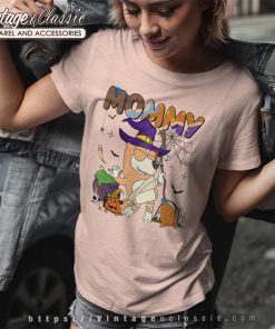 Bluey Chilli Mommy Halloween Shirt Bluey Halloween Women TShirt