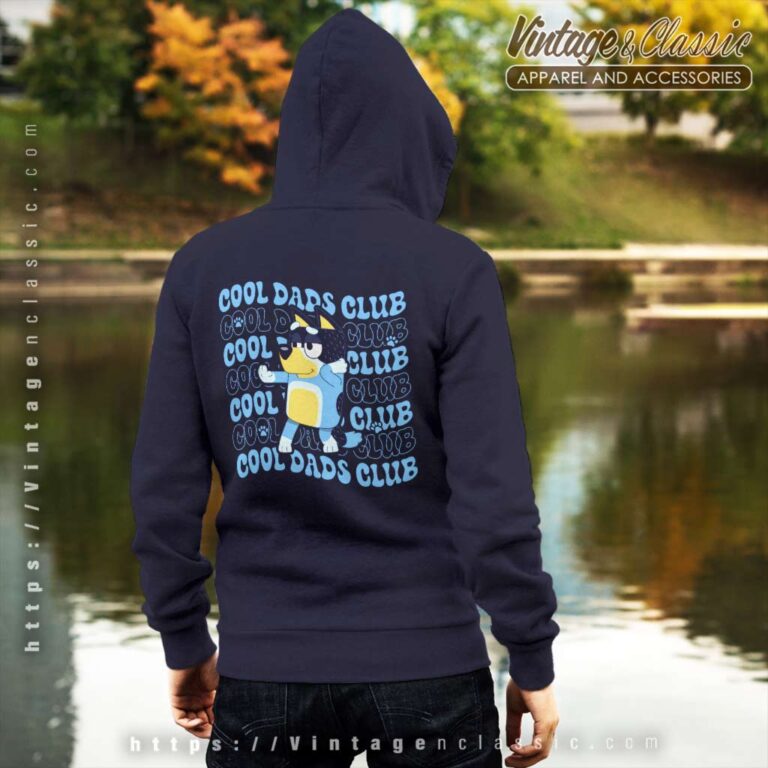 Bluey Cool Dads Club, Gift For Dad Hoodie Bluey Cool Dads Club, Gift For Dad Hoodie