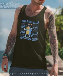 Bluey Cool Dads Club, Gift For Dad Tanktop