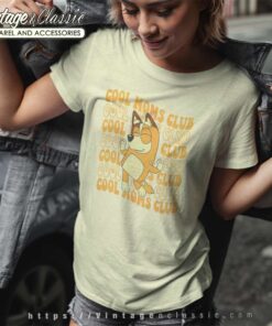 Bluey Cool Moms Club Bluey Mom Women TShirt