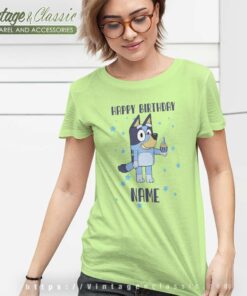Bluey Custom Birthday T Shirt