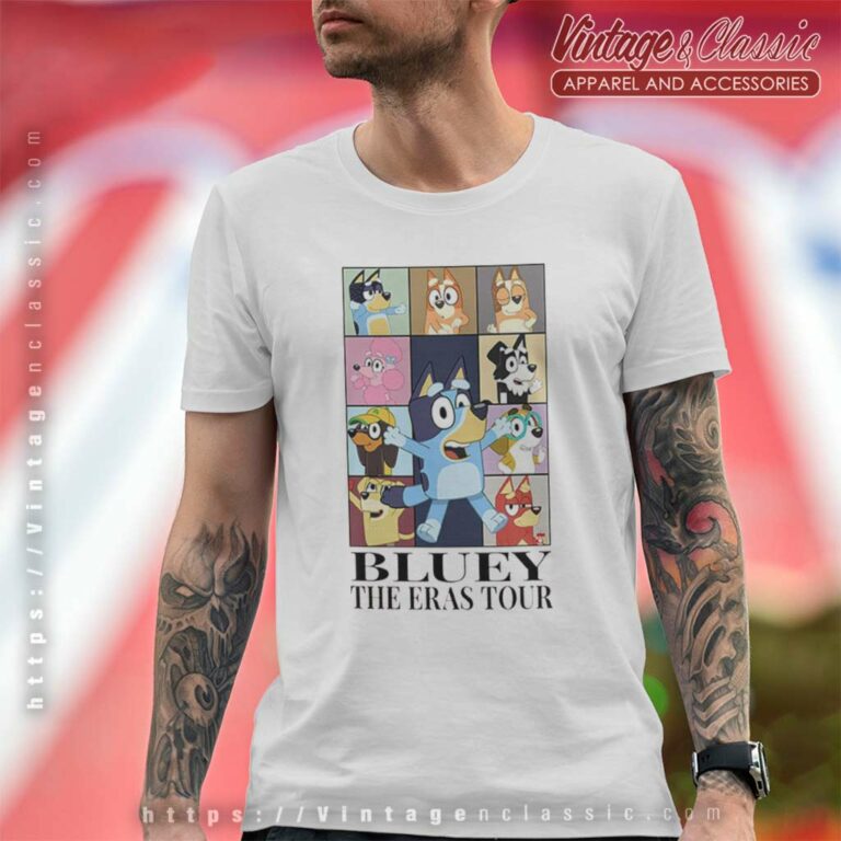 Bluey Eras Tour Shirt Bluey Friends T Shirt Bluey Eras Tour Shirt Bluey Friends T Shirt