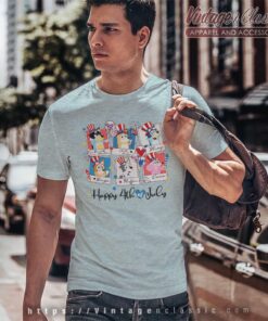 Bluey Family 4th Of July T Shirt