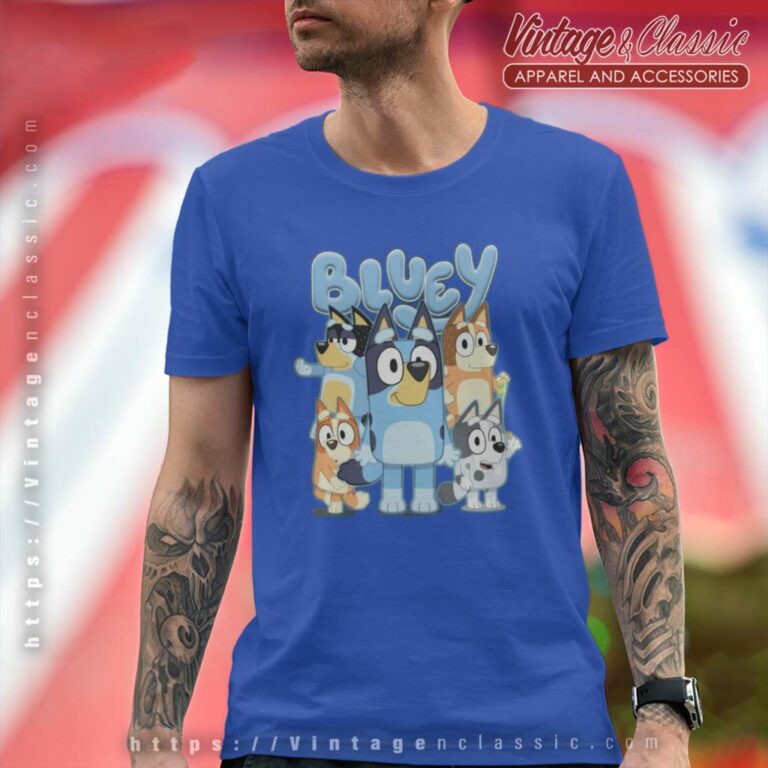 Bluey Family Bingo Match T Shirt Bluey Family Bingo Match T Shirt