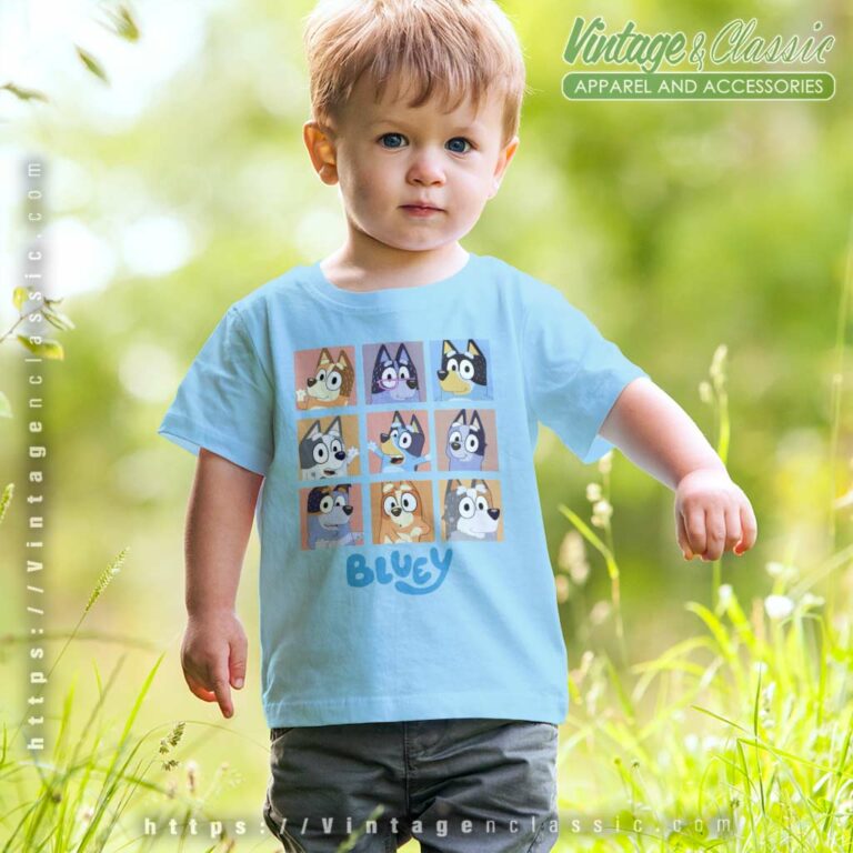 Bluey Family Halloween Shirt Gift For Blueys Fan kids Tshirt Bluey Family Halloween Shirt Gift For Blueys Fan kids Tshirt