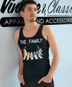 Bluey Family Shirt Bluey Bandit Chili Bingo Tank Top Racerback
