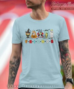 Bluey Friends Halloween Shirt Bluey Halloween T Shirt