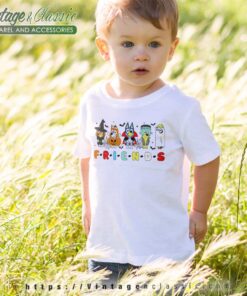 Bluey Friends Halloween Shirt Bluey Halloween kids Tshirt