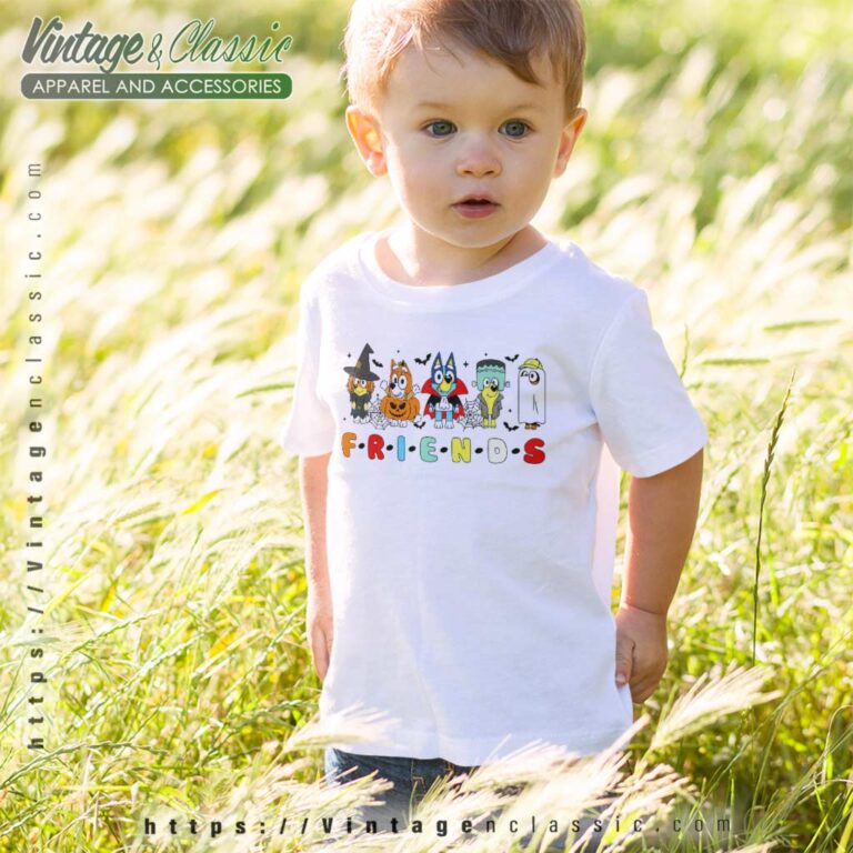 Bluey Friends Halloween Shirt Bluey Halloween kids Tshirt Bluey Friends Halloween Shirt Bluey Halloween kids Tshirt