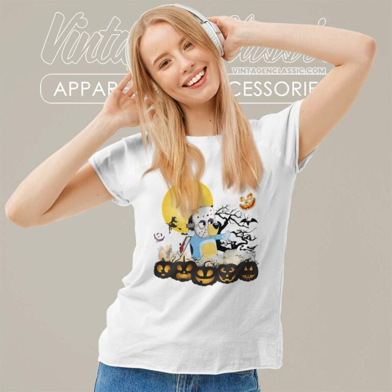 Bandit Bluey Halloween Shirt Michael Myers Funny Women TShirt Bandit Bluey Halloween Shirt Michael Myers Funny Women TShirt