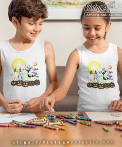 Bandit Bluey Halloween Shirt Michael Myers Funny kids Tanktop