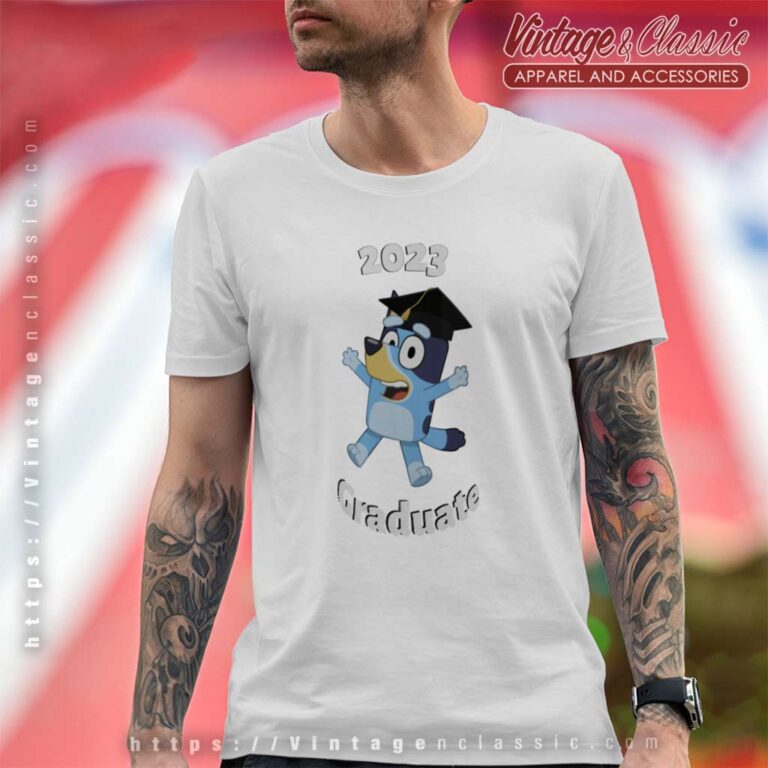 Bluey Graduate 2023 Gift T Shirt Bluey Graduate 2023 Gift T Shirt